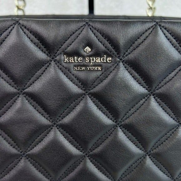 Kate Spade Natalia Quilted Smooth Leather Tote Shoulder Bag - Picture 3 of 12